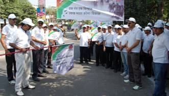 Walkathon organised at Kapoorthala Walkathon organised at Kapoorthala