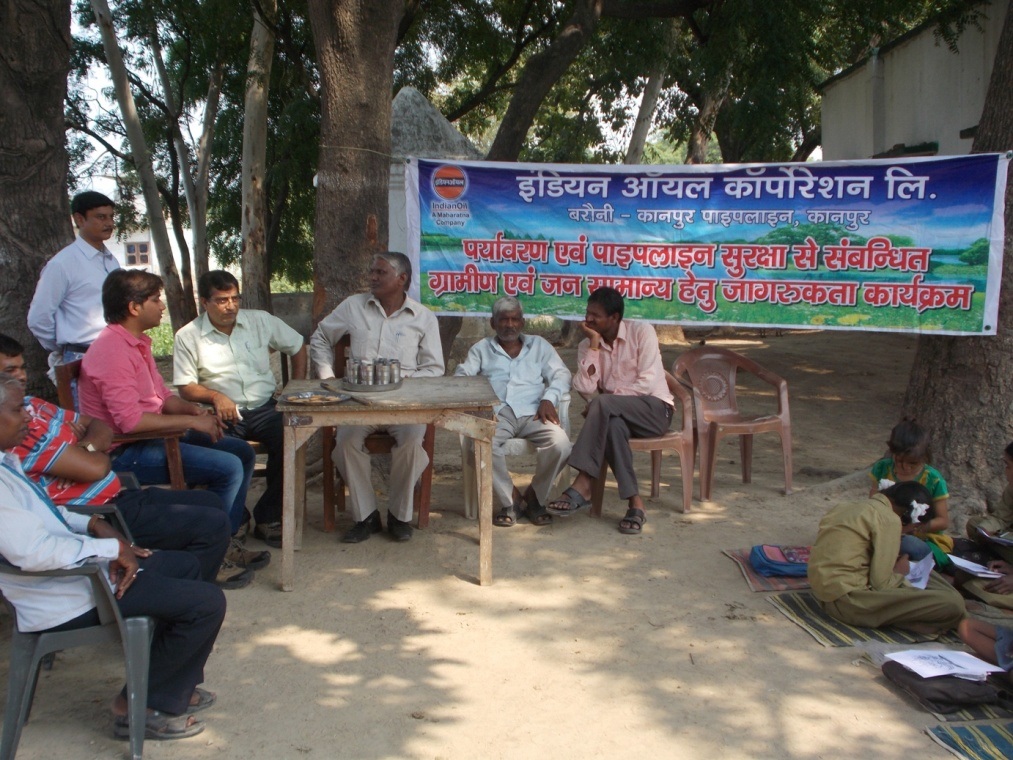 Villagers Awareness Programme was organised at Fatehpur Villagers Awareness Programme was organised at Fatehpur