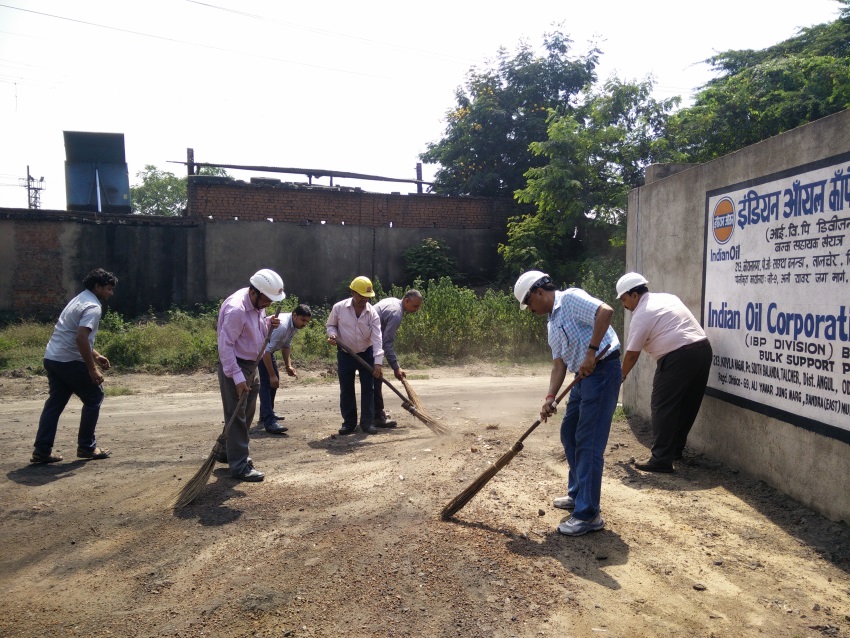 Swachh Bharat Abhiyan on 02.10.2015 at Talcher Swachh Bharat Abhiyan on 02.10.2015 at Talcher