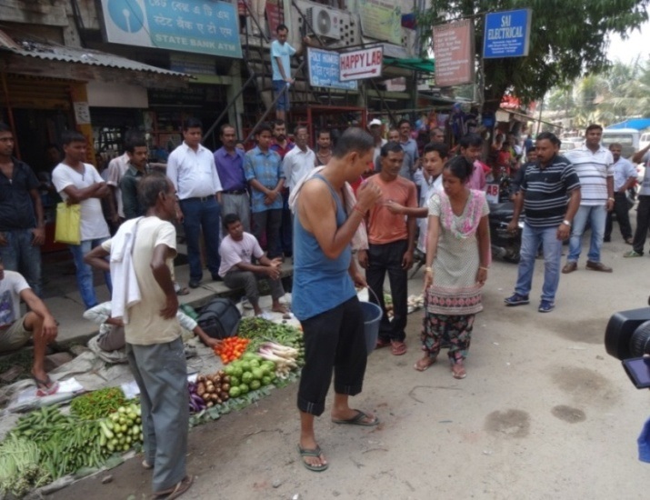A glimpse of Street play at Gopalnagar Chowk A glimpse of Street play at Gopalnagar Chowk