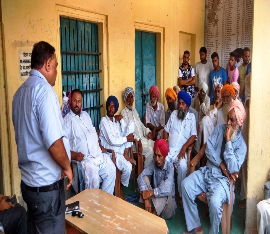 Talk at Village Tungawali, Punjab- sept 15 Talk at Village Tungawali, Punjab- sept 15