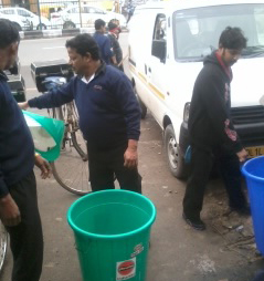 Cleanliness drive at Yusuf Sarai Market-May 2015 Cleanliness drive at Yusuf Sarai Market-May 2015