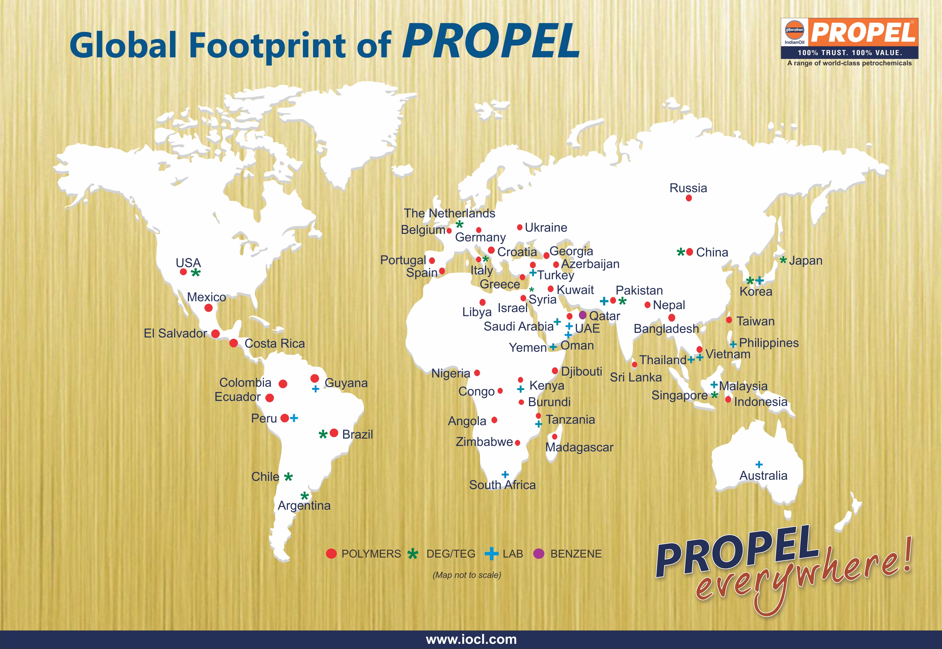 Propel World Map